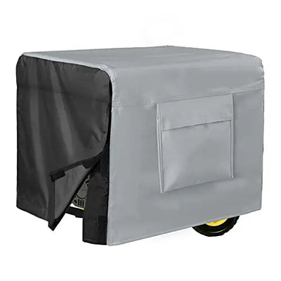 Porch Shield Generator Covers Running - Heavy Duty Waterproof Generator Rain Tent Shelter for 3500w-12000w Black Generator Haven