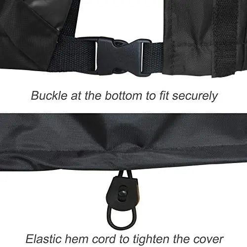 Porch Shield Generator Covers Running - Heavy Duty Waterproof Generator Rain Tent Shelter for 3500w-12000w Black Generator Haven