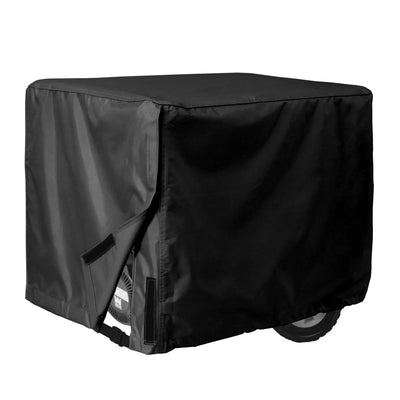 Porch Shield Generator Covers Running - Heavy Duty Waterproof Generator Rain Tent Shelter for 3500w-12000w Black Generator Haven