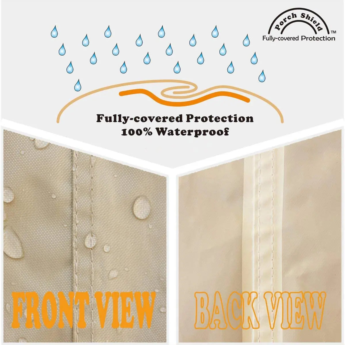Porch Shield Generator Covers Running - Heavy Duty Waterproof Generator Rain Tent Shelter for 3500w-12000w Black Generator Haven