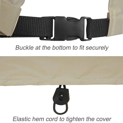 Porch Shield Generator Covers Running - Heavy Duty Waterproof Generator Rain Tent Shelter for 3500w-12000w Black Generator Haven