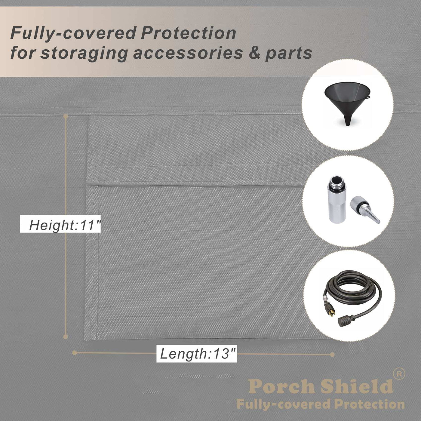 Porch Shield Generator Covers Running - Heavy Duty Waterproof Generator Rain Tent Shelter for 3500w-12000w Black Generator Haven